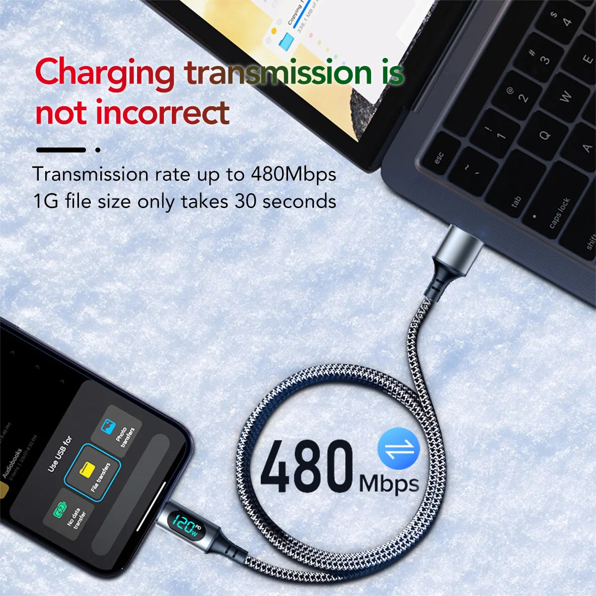 Ultra-super Fast Charge Cable- USB