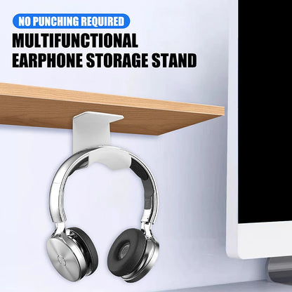 Headphone Stand Adhesive Plastic Wall