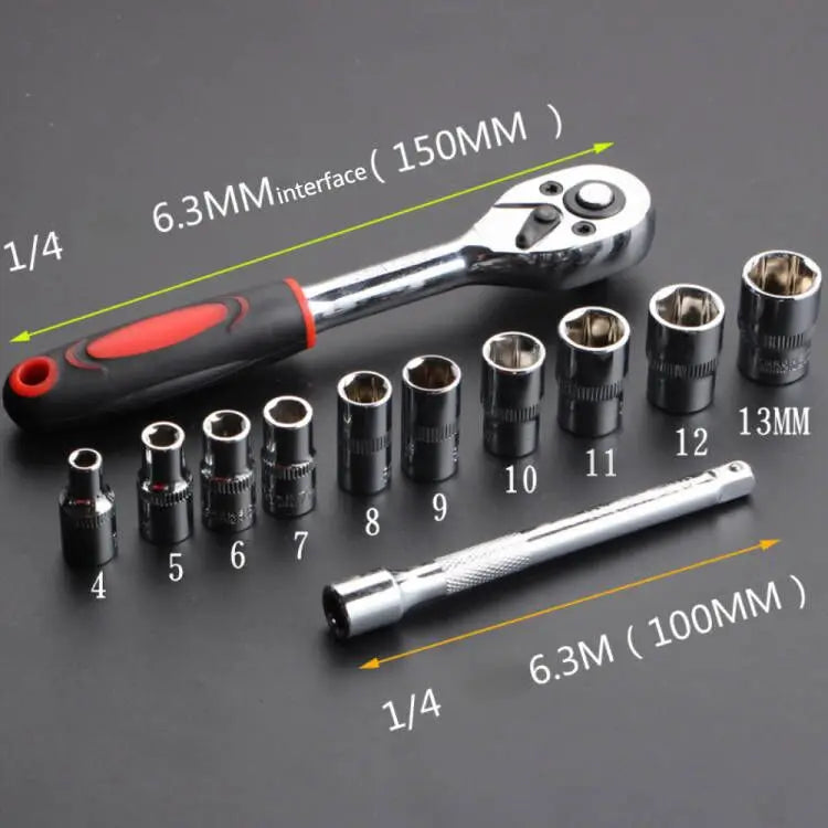 Wrench Socket Motorcycle Bicycle Repairing