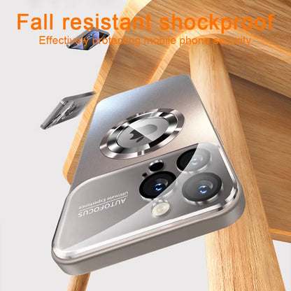 Luxury Glass Camera Magesafe Magnetic