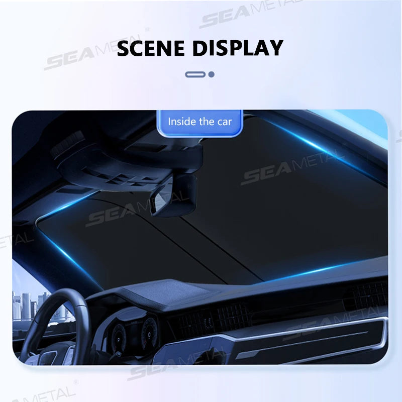 Seametal Car Windshield Sun Shade
