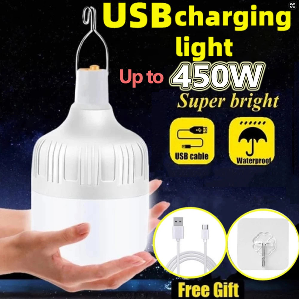 Outdoor BBQ Camping Lights USB