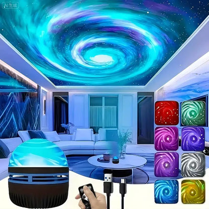 Aurora Projector LED Lamp Remote