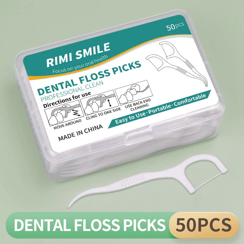 Dental Floss Sticks Oral Care