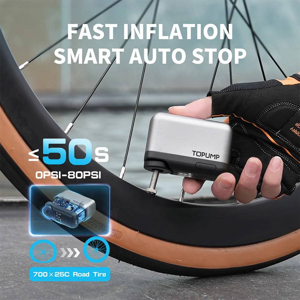 Electric Pump Bike Cordless Tire