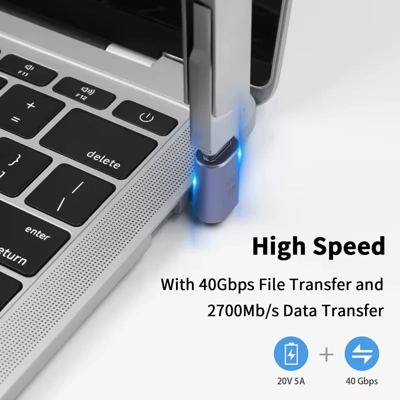 OTG Type C Degree Adapter