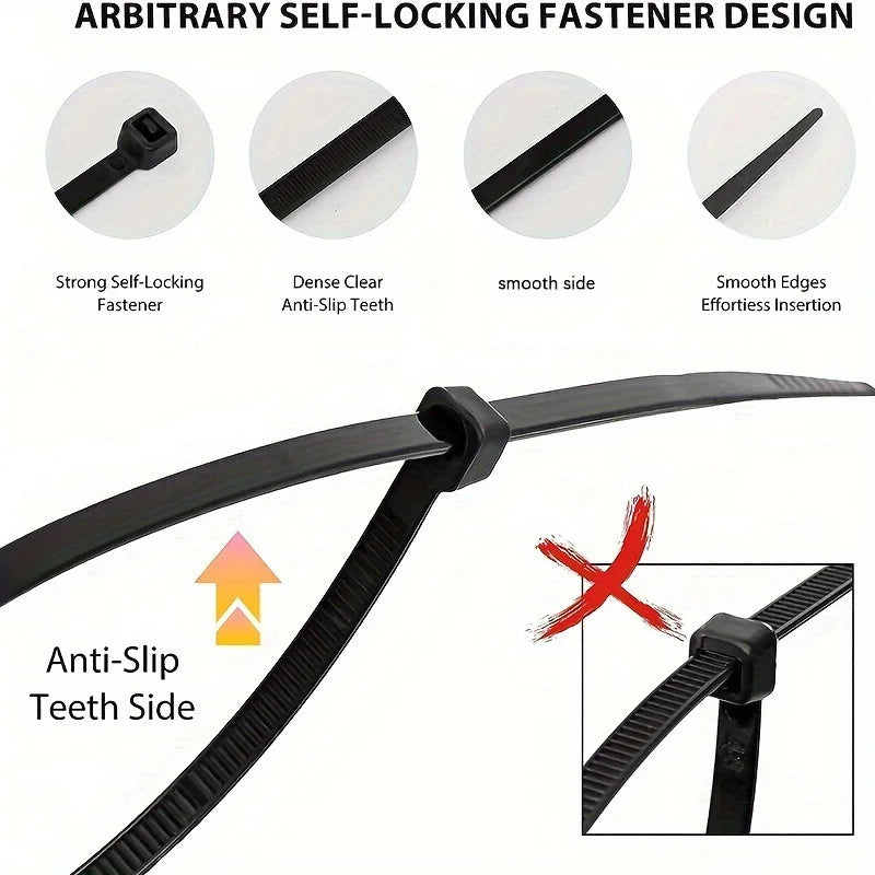 Black Cable Ties Tensile Strength