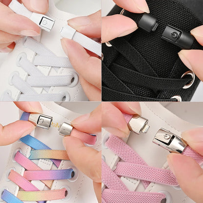 No Tie Shoe Laces Press