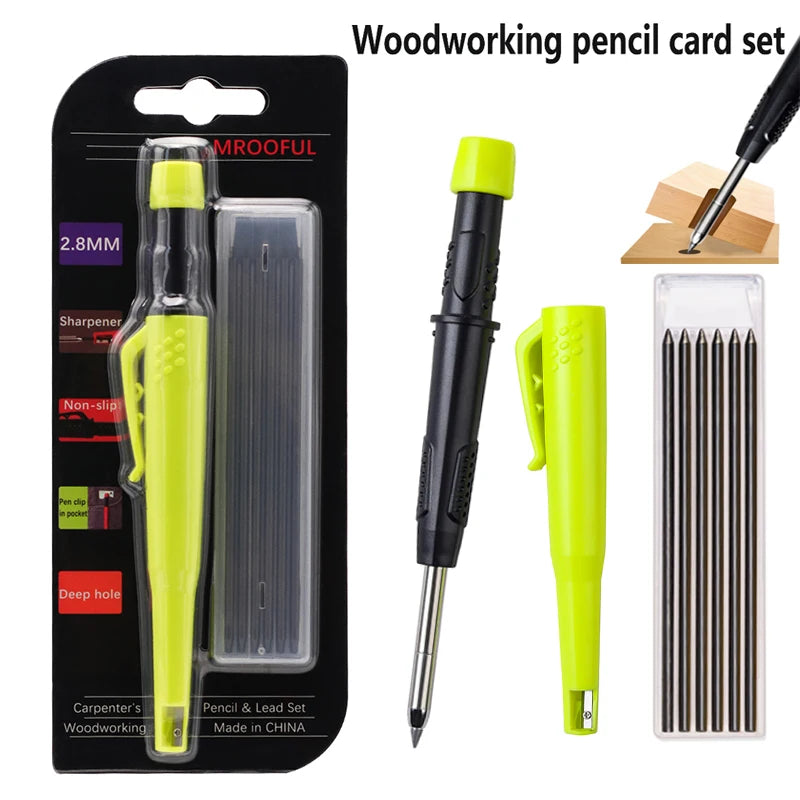 Woodworking Pencil Card Deep Hole