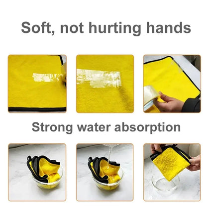 Double Layer Wash Cloth Microfiber