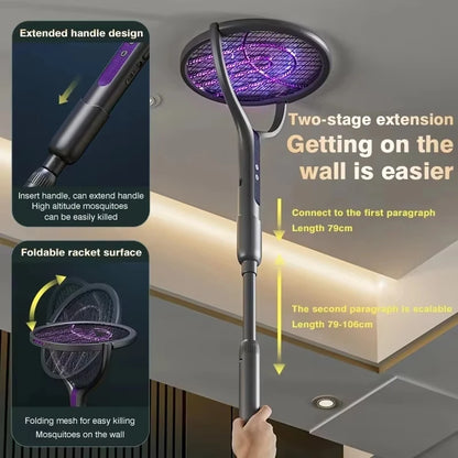 Automatic Mosquito Swatter Telescopic