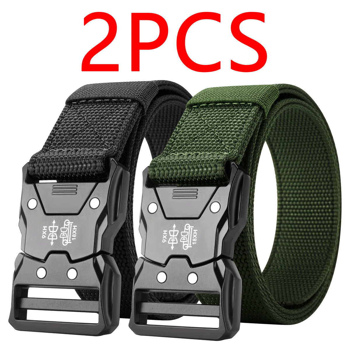 Tactical Waist Belt Automatic Buckle