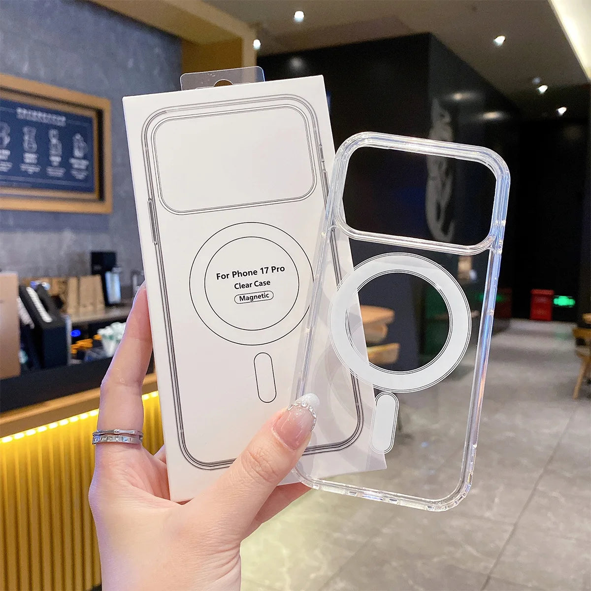 Transparent Original Magnetic Case Air