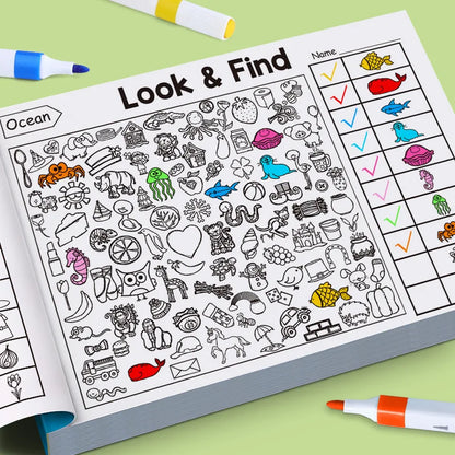 Children's Search Game Enhance Visual