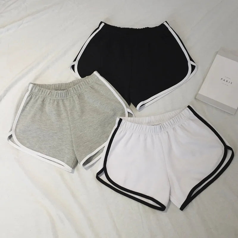 Elastic Shorts Women Loose Fitting