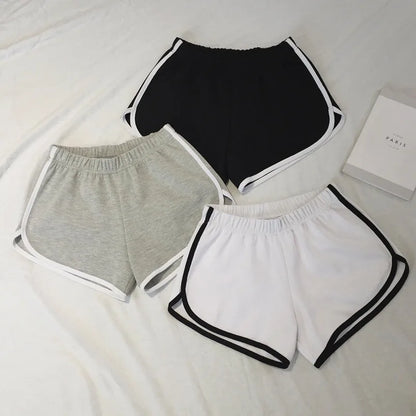 Elastic Shorts Women Loose Fitting