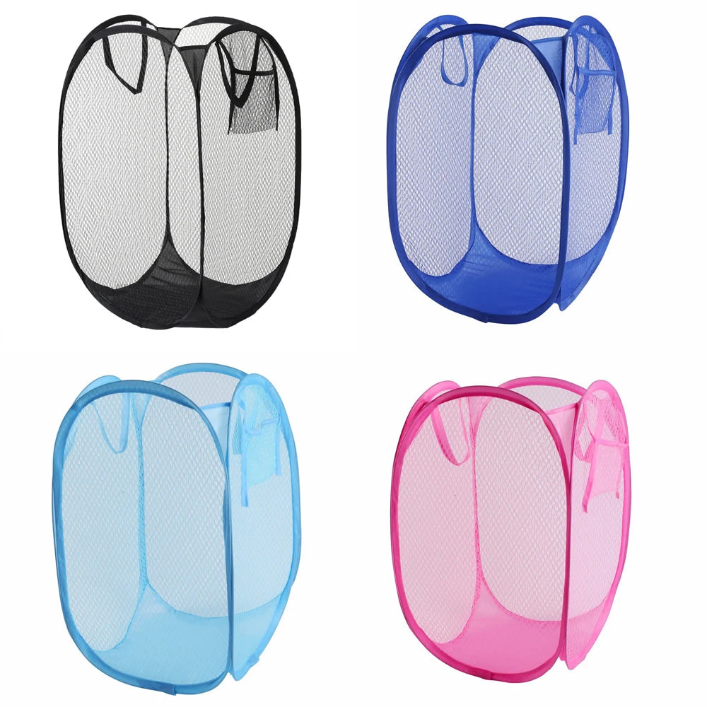 Folding Dirty Laundry Sorting Basket