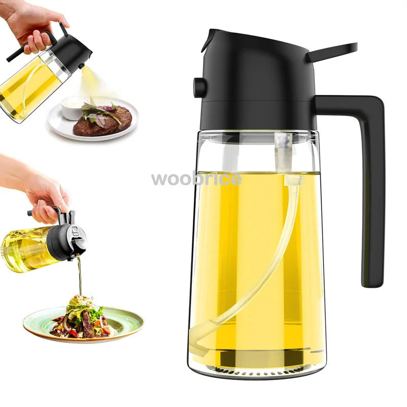 2in1 Spray Oil Dispenser Sprayer