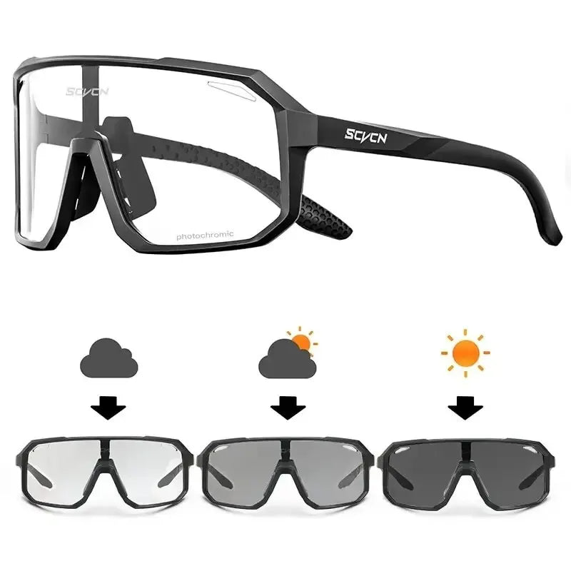 Cycling Glasses Photochromic Sunglasses Men