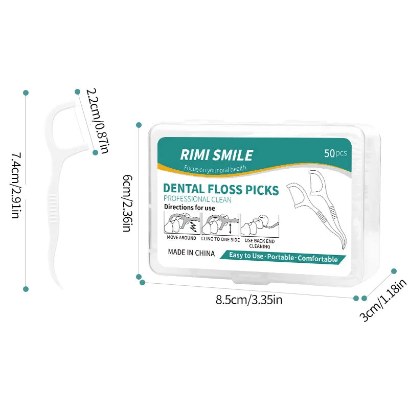 Dental Floss Sticks Oral Care