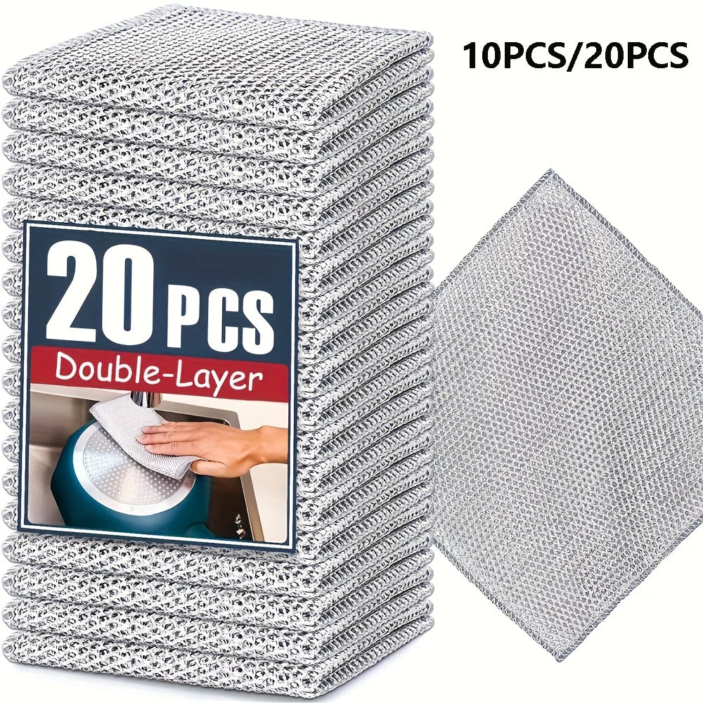 Thickened Steel Wire Cleaning Cloth